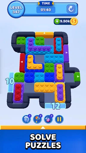 Gameplay screenshot 2 from Color Block Jam - Puzzle game