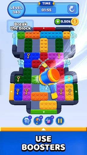 Gameplay screenshot 4 from Color Block Jam - Puzzle game